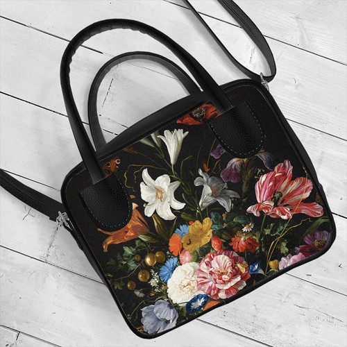 Сумка жіноча Kitto Лілії та тюльпани 25x20x9 см (SKI_23S002_BL), фото 1