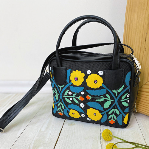 Сумка жіноча Kitto Акварель 25x20x9 см (SKI_22S010_BL), фото 1