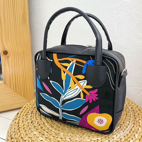 Сумка жіноча Kitto Диво квіти 25x20x9 см (SKI_22S009_BL), фото 1