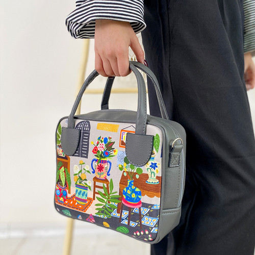 Сумка жіноча Kitto Затишок 25x20x9 см (SKI_22S006_SE), фото 1