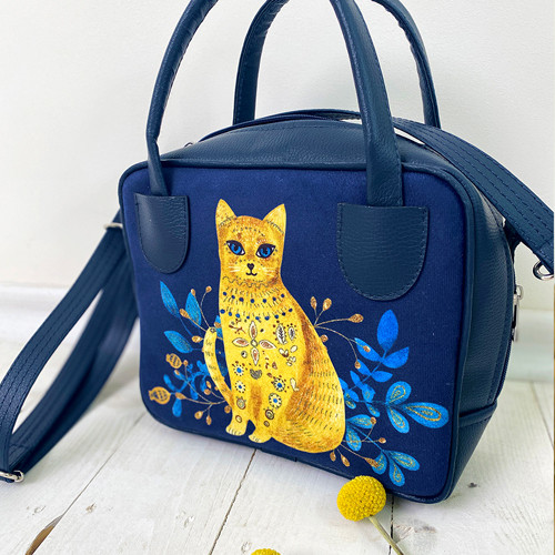Сумка жіноча Kitto Етно кішка 25x20x9 см (SKI_22S005_TSI), фото 1