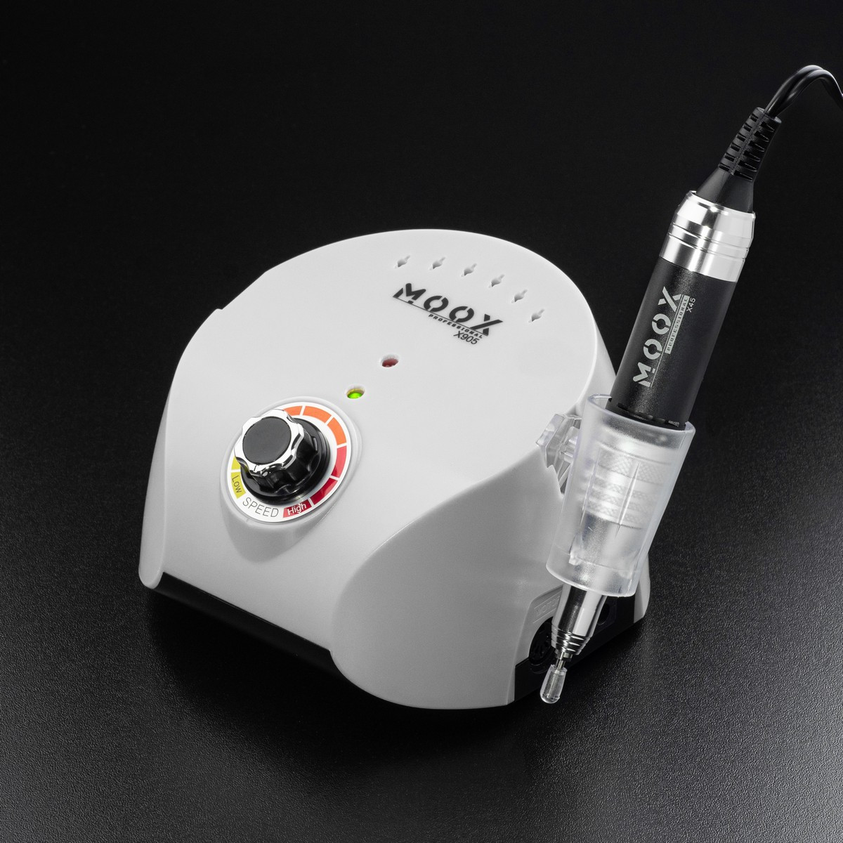Фрезер для манікюру та педикюру MOOX X 905 45 000 об/хв 70W Білий, фото 1