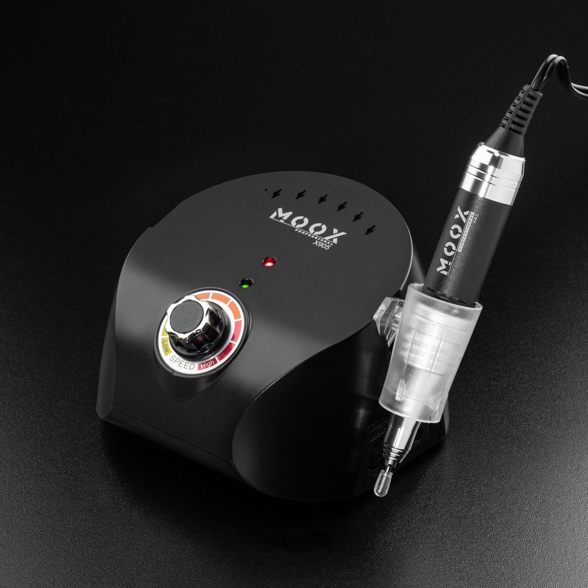 Фрезер для манікюру та педикюру MOOX X 905 45 000 об/хв 70W Чорный, фото 1