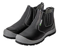 Ботинки Pittsburgh защитные без шнурков, р 40 кожа, композитный подносок, антипрокол. маслобензостойкие