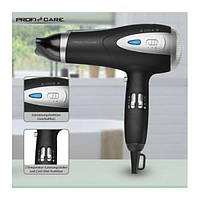 ФЕН ІЗ ДИФУЗОРОМ ТА ІОНІЗАЦІЄЮ PROFICARE PC-HTD 3047 BLACK