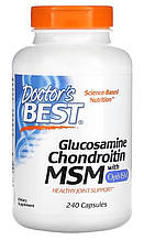 Глюкозамін хондроїтин з OptiMSM (Glucosamine Chondroitin MSM) 240капс. «Doctor's Best».
