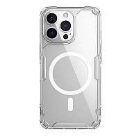 TPU чехол Nillkin Nature Pro Magnetic для Apple iPhone 13 Pro Max (6.7") Бесцветный (прозрачный)