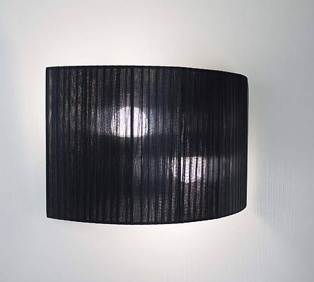 Бра металеве чорне на 2 лампи Е27 24х37х12 см, фото 2