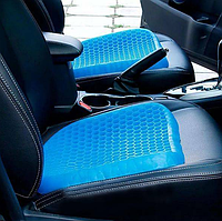 Ортопедическая гелевая подушка для сидения в автомобиле или домашних стульях и креслах 36 х 33 см