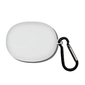 Силіконовий чохол із карабіном для Anker Soundcore Life P3 білий