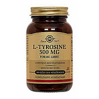 Л-Тирозин (L-tyrosine) 500 мг 100 капсул