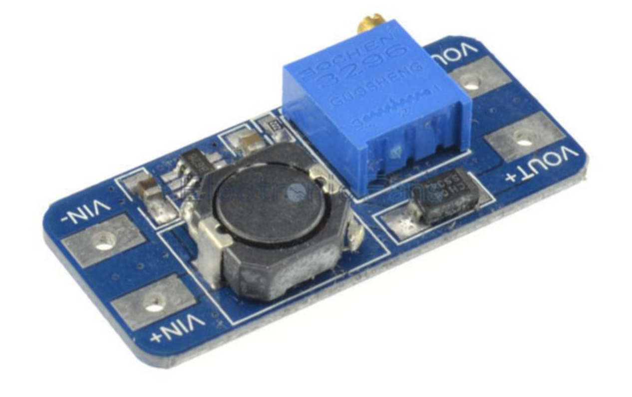 Стабілізатор/перетворювач модуль підвищуючий MT3608 DC-DC, 2-24В - 5-28В