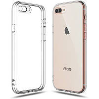 TPU чохол Epic Transparent 1,5mm Full Camera для Apple iPhone 7 plus / 8 plus (5.5")