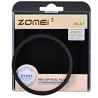 ТОП! Ультрафиолетовый защитный cветофильтр ZOMEI 77 мм с мультипросветлением MC UV