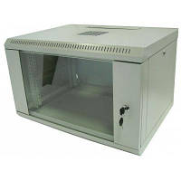 Шафа настінний Hypernet 6U 19" 600х600 (WMNC66-6U-FLAT)