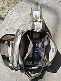 Армійський органайзер Олива 4 л. для гігієни та медичних компонентів сумка несесер аптечка, фото 9