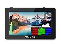 ТОП! Накамерний монітор, дисплей FeelWorld F6 Plus V2 (5.5" дюймів, 3D-LUT (F6 Plus V2)