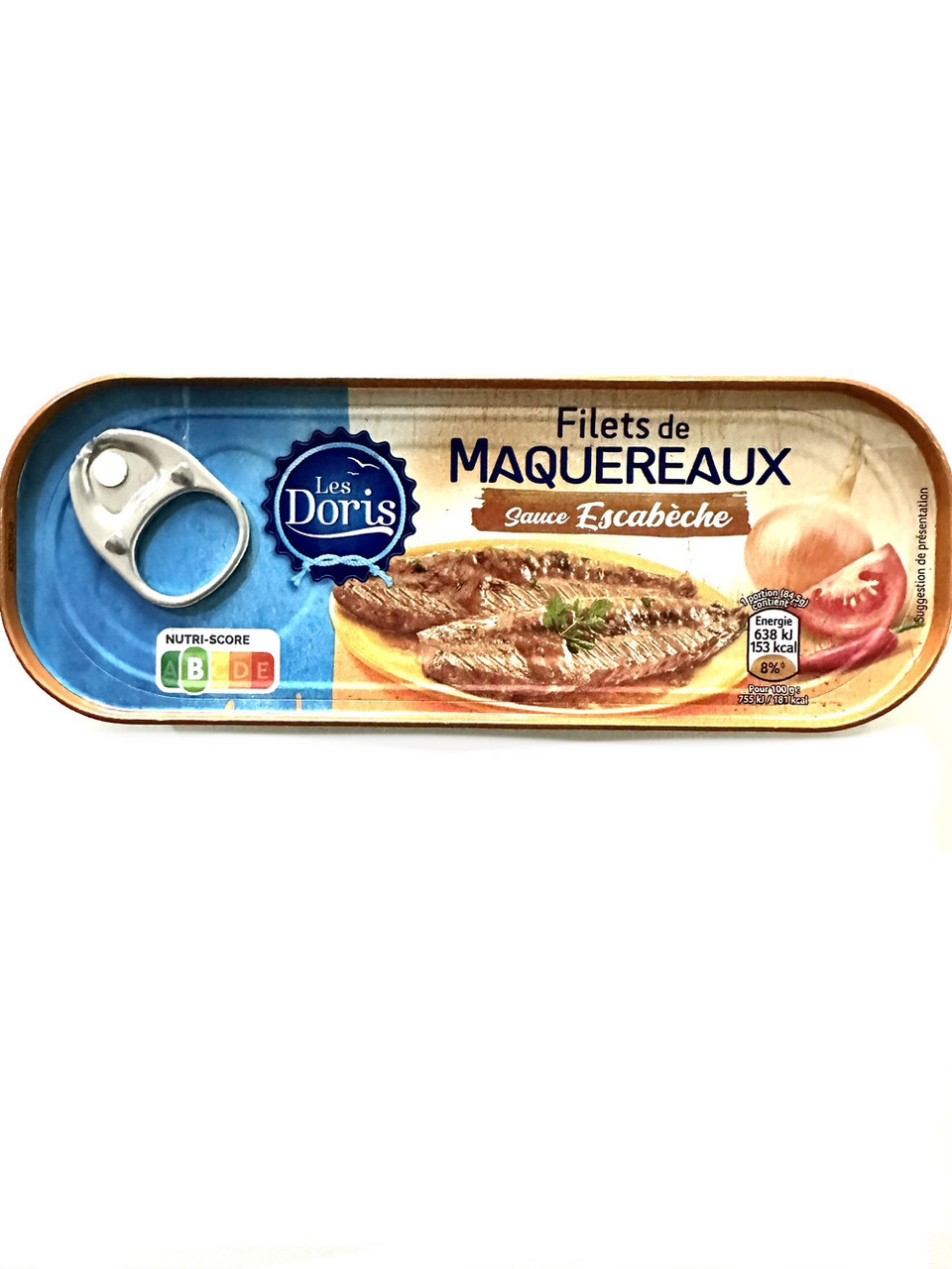 Філе скумбрії в соусі ескабачо "Les Dris" 169г