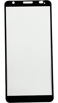 Захисне скло на ZTE Blade A31 чорний, фото 1