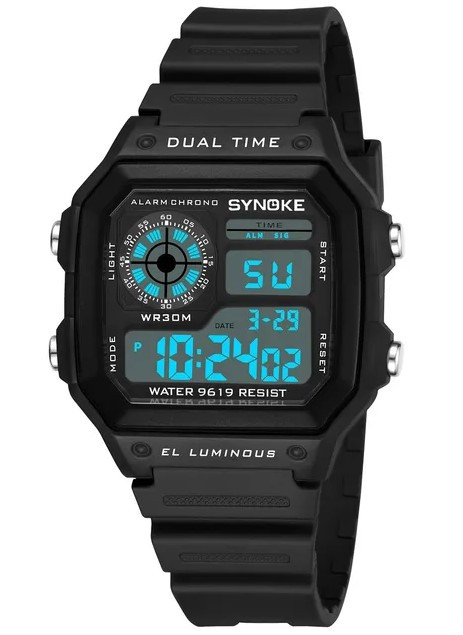 Годинник світлодіодний чоловічий, електронний SYNOKE