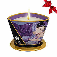 Массажная свеча Shunga Massage Candle Exotic Fruits (170 мл) с афродизиаками SO2512