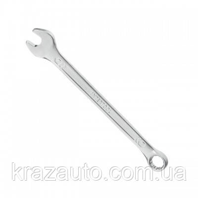 Ключ комбінований 7 мм Cr-V, покриття сатин-хром; PROF DIN3113 INTERTOOL XT-1007, фото 1