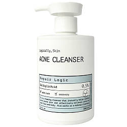 Очищувальний засіб для шкіри обличчя та тіла з акне Logically, Skin ACNE Cleanser, 300 ml