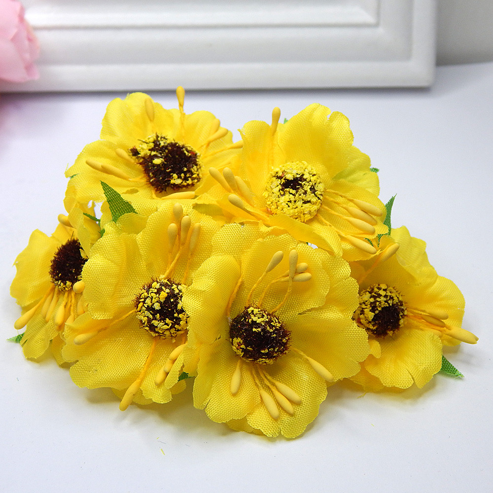 Букет "Дикий мак", яскраво-жовтий