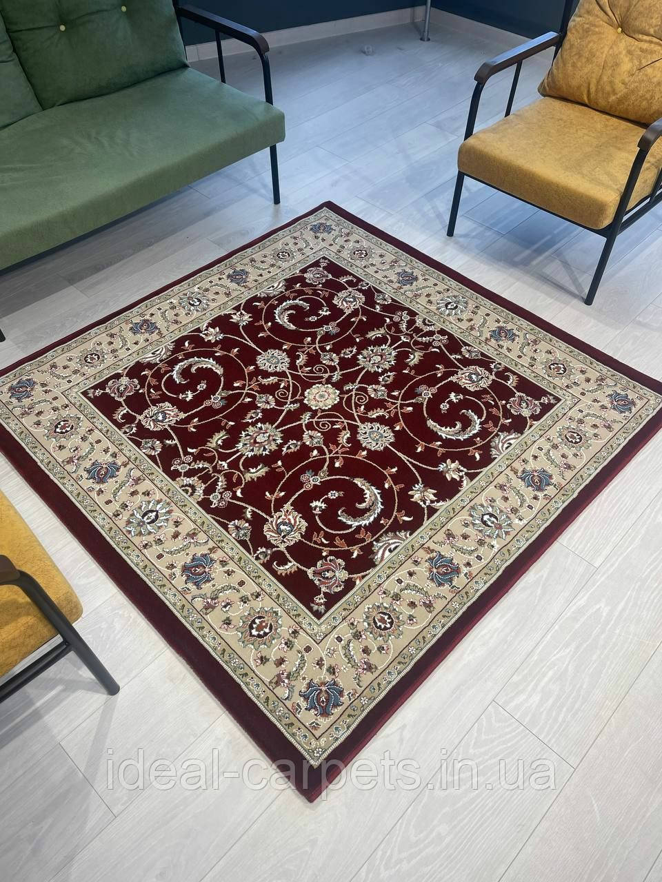 Килим Ottoman квадрат 2.5x2.5м 0614 Бордо
