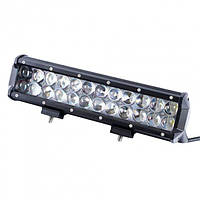 Автофара мощная LED на крышу (24 LED) 5D-72W-MIX (300 х 70 х 80)