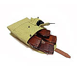 Підсумок штатний брезентовий НОВИЙ на 4 магазини для АК-74/АКСУ, фото 2