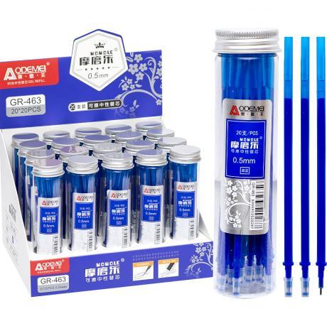 Від 20 шт. Стержень "пишет-стирает" синий 463 в тубусе"Odemei" купити дешево оптом в інтернет-магазині