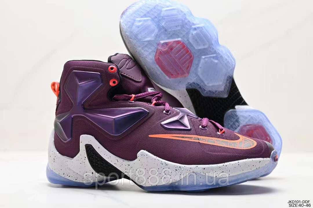 Кросівки високі Nike LeBron XIII Medium Berry Written in the Stars Friday the 13th чоловічі баскетбольні