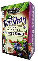 Черный чай со вкусом лесных ягод Тянь Шань forest song 20 пирамидок