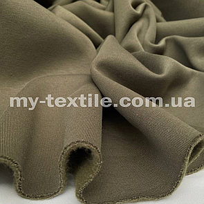 Тканина тринитка на флісі Пеньє Туреччина Хакі