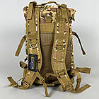 🔥 Тактичний рюкзак, військовий "Ultimatum Laser RT-1512" (multicam) на 50 літрів, армійський, EDC, мультикам, фото 4