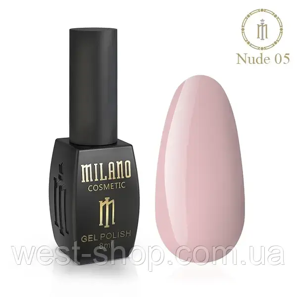 Гель Лак Milano Nude Collection 8 мл, В 05