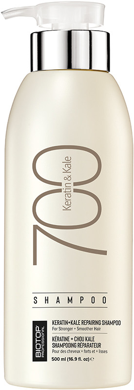BIOTOP 700 Шампунь для волосся Keratin + Kale, 500 мл, фото 1