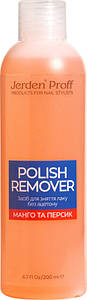 Засіб для зняття лаку манго та персик Jerden PROFF (Gel Remover) 200 мл