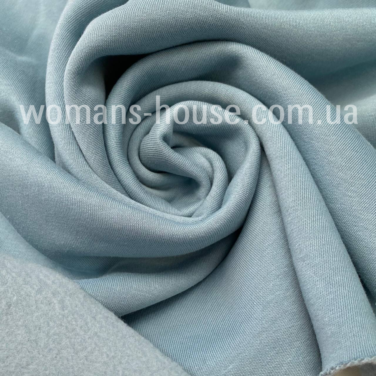 Тканина тринитка з начосом Туреччина Фісташка, фото 1