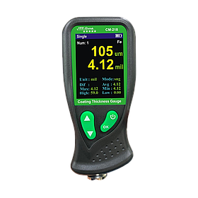 Товщиномір фарби (лкп), автомобільний цифровий прилад для вимірювання товщини фарби VVV-group CM-218