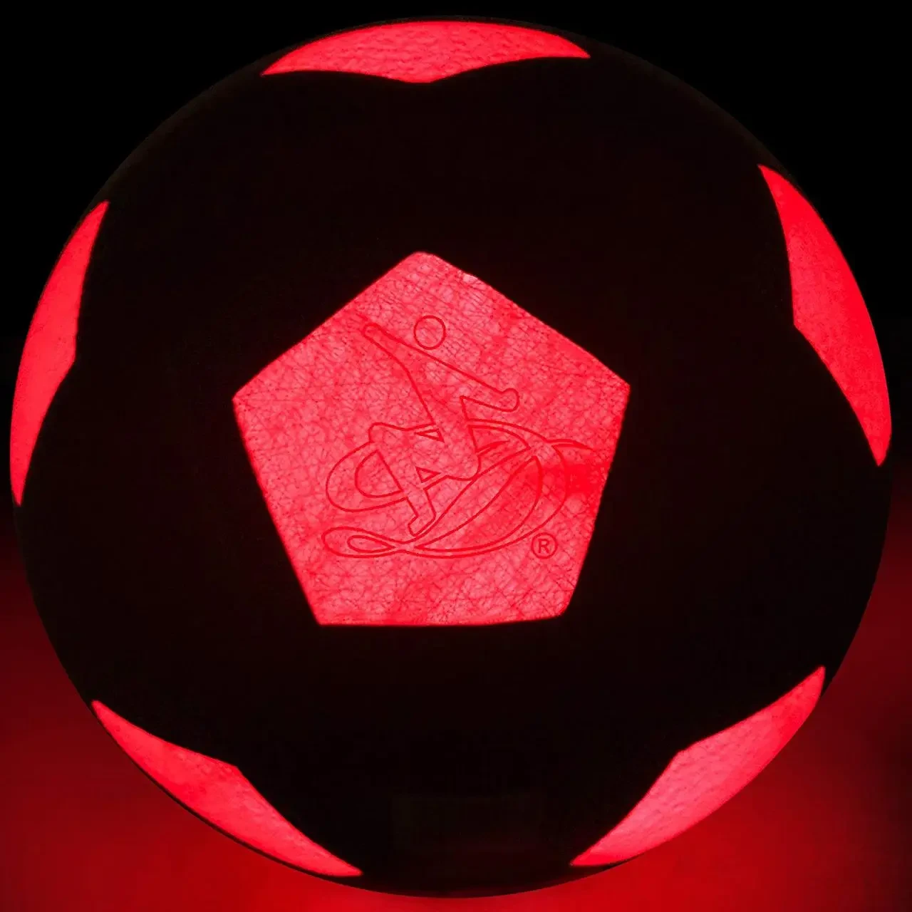 Мяч футбольный с LED Подсветкой Jymingde 5 размер Светящийся футбольный AmmuNation - фото 5 - id-p1982078586