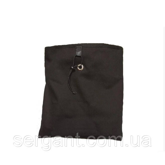 Сумка (підсумок) для скидання магазинів з підкладкою ССМ-ч колір - ЧОРНИЙ, фото 1