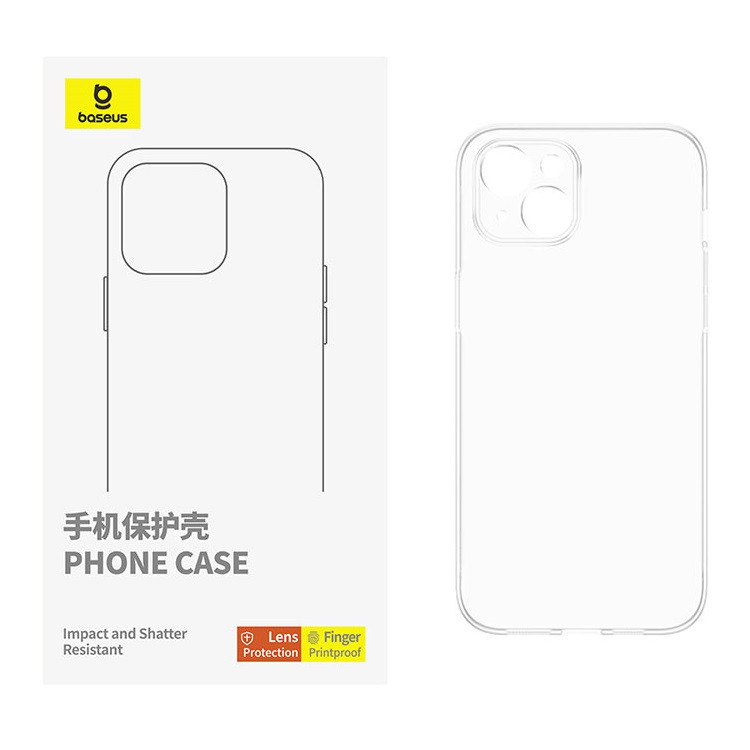 Силіконовий чохол Baseus Simple Series 2 для iPhone 15