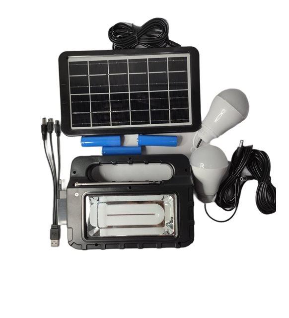 Система портативного освещения с солнечной панелью 100W + Power Bank радио AmmuNation - фото 1 - id-p1982131057