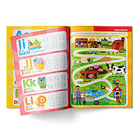 Багаторазова розвивалочка Пиши-стирай 1000 разів з маркером Я вивчаю англійські літери та слова, фото 2