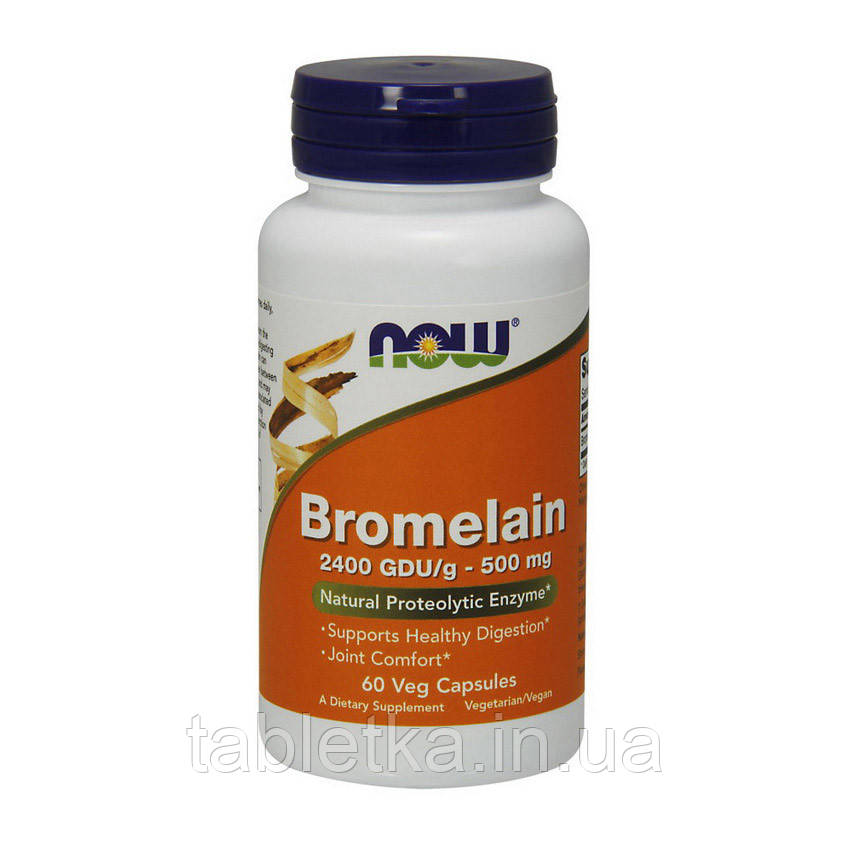 Bromelain 500 mg (60 caps)