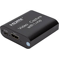 Зовнішня карта відеозахоплення PowerPlant HDMI 4k/30hz (HDVC3) CA914142