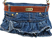 Небольшая джинсовая сумка в форме женской юбки Fashion jeans bag AmmuNation