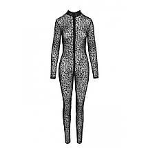 Еротичний комбінезон із леопардовим принтом M F285 Noir Handmade, фото 4